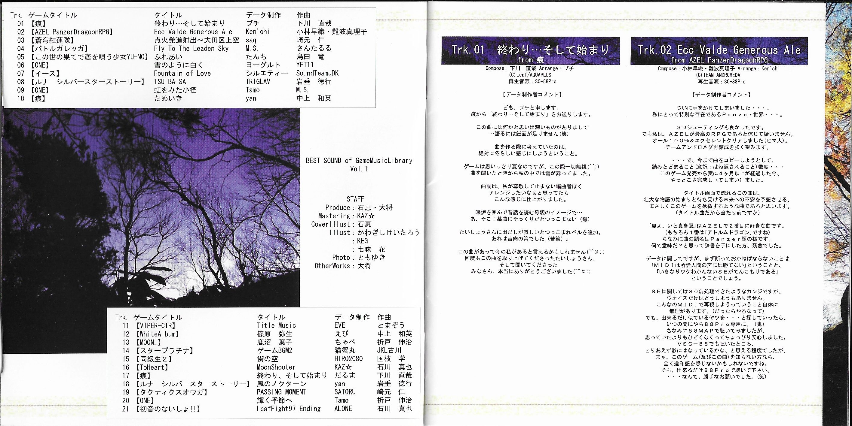 BEST SOUND of GameMusicLibrary Vol.1 (2000) MP3 - Download